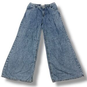 We The Free Wide Leg Pants Relaxed Fit Flowy Trousers Women’s Small